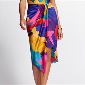 NY&Co. Draped Overlay Pencil Skirt